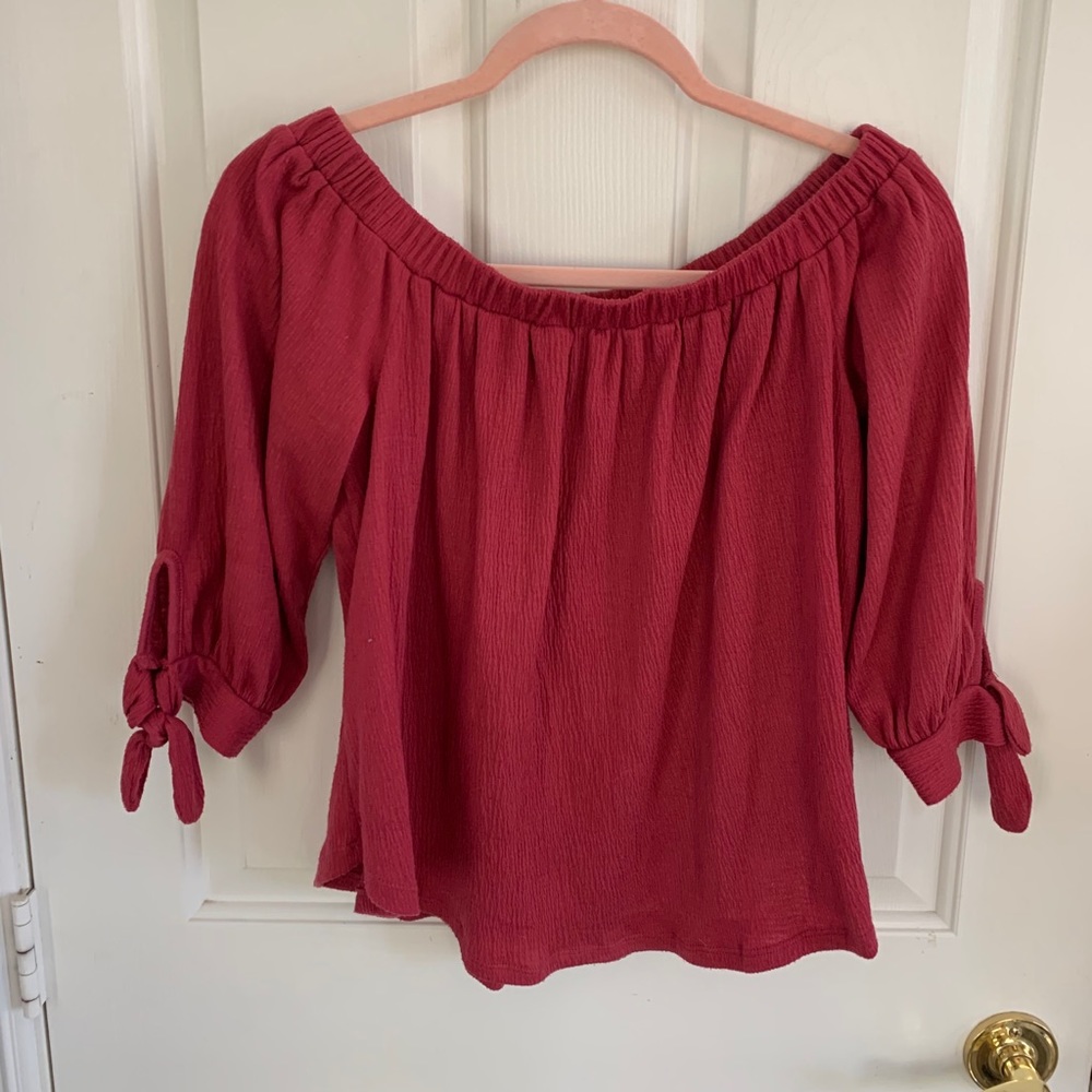 Off the shoulder top